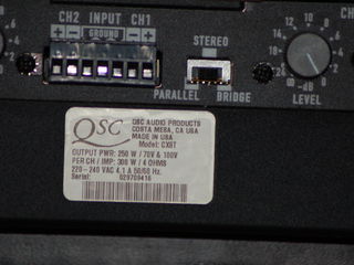 QSC CX6T CX12T foto 4