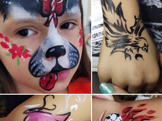 Face painting, аквагрим, pictura pe fata copii, desene pe burtici, tatuaj cu straluci, facepainting foto 10