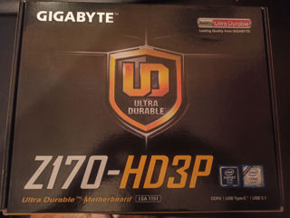 Socket Intel LGA1151 Gigabyte z170-HD3P