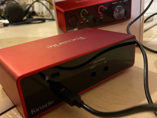 Focusrite Scarlett Solo 3rd Gen Новая! foto 3