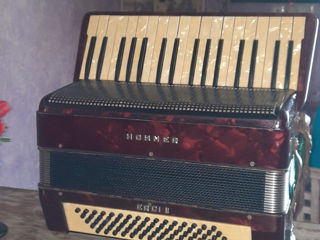 Acordeon Hohner Verdi 2 recent acordat,foi nou,sună foarte bine. foto 2