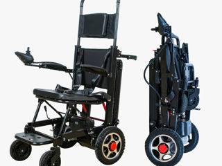 Carucior electric cu rotile si sistem de urcare a scarilor Электрическая инвалидная коляска