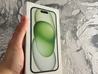 Iphone 15 128gb Green Sigilat  Original  Garantie Apple  Neverlock  Orice Sim