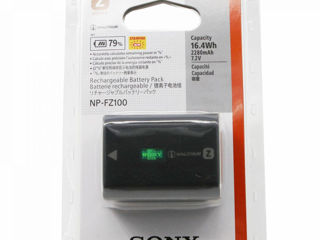 Аккумуляторы Sony NP-FZ100 Original, (Batmax ), Sony NP-FW50 Original (7.2V 2000mAh, Li-ion), Новые foto 6