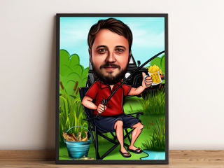 Caricaturi Digitale Personalizate. După poză ta! Realizate 100% manual pe tabletă grafică. foto 5