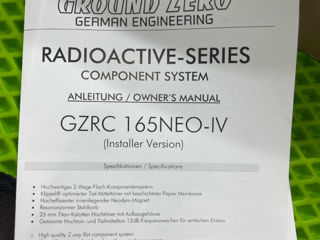 Продам Ground Zero GZRC 165 NEO-IV component speakers (165 mm). foto 4