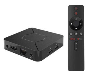 Q5 Android Tv Box 2/8 Gb Android 10 Rcu Голос