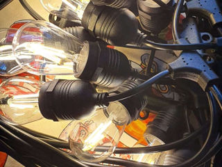 Гирлянды рэтро, Ghirlanda retro, наружные, 15м. 15 LED becuri E27 2W