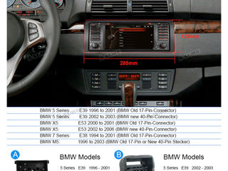 Magnitola BMW E53 E39 E46 E38 foto 4