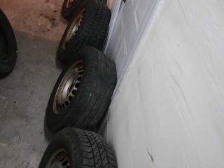 4 roti diskuri+anvelope Goodyear de vară. 2019. 215/65 R 16 C. Diskurie 5/120 . foto 2