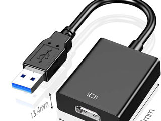 Адаптер Zulpunur USB-HDMI foto 2