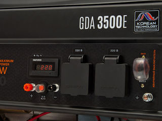 Генератор Daewoo GDA 3500E +( электро запуск ) foto 4