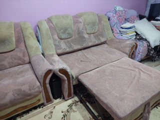 Комплект мяхкой мебели  2 кресл и один диван    всео  в камплекте foto 4