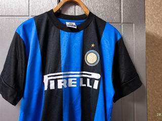 Vintage  Inter Milan #4 Javier Zanetti Rare   Soccer Jersey Size XL