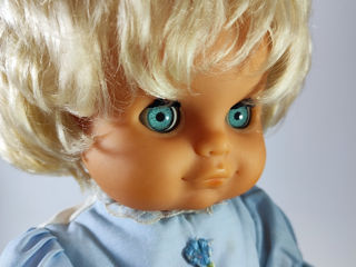 Голубоглазая блондинка. Винтажная немецкая кукла SONI ГДР. foto 6