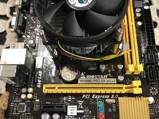 Biostar H110MD Pro D4+ Pentium G4400 3.3Ghz foto 1