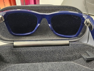 Ray-Ban - Stories Wayfarer Smart Glasses - Shiny Blue/Dark Blue Polarized 53mm L foto 2