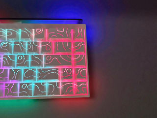 [Nou] Ajazz NK68 Tastatura Mecanică Hot-Swappable RGB (Switchuri Rosii) foto 13