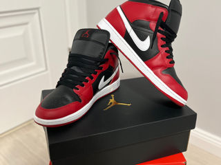 Jordan 1 mid (red) originale