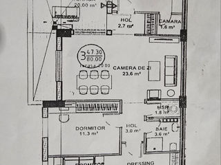 Apartament cu 3 camere, 86 m², Botanica, Chișinău foto 15