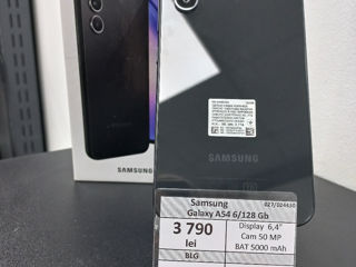 Samsung Galaxy A54 6/128 GB.  3790 lei