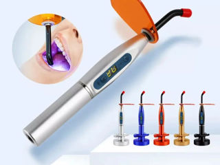 Cadou formidabil !!! Lampă pentru albirea dinților LED Rainbow Curing Light foto 5