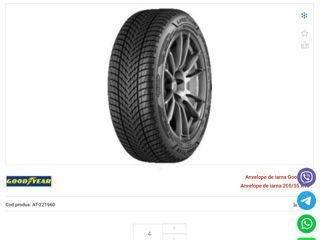 205/55R16 Goodyear, de iarnă, Anul 2024, Noi! foto 11