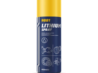 Литиевая аэрозольная смазка MANNOL 9881 Lithium spray 400ml