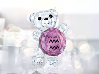 Swarovski cristal bear figurina foto 3