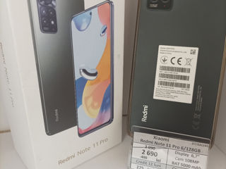 Xiaomi Redmi Note 11 Pro 6/128GB,Pret-2690 lei.