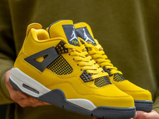 Nike Air Jordan 4 Retro Yellow Unisex