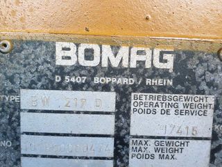 Compactor Boomag