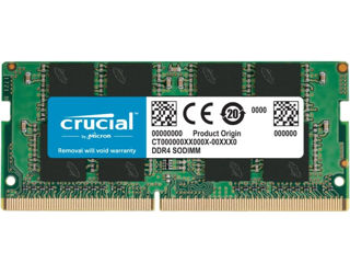 Crucial 16GB DDR4 3200MHz SODIMM - всего 599 леев!