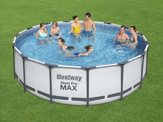 Бассейн круглый на стойках Bestway 457 х 122 см foto 1