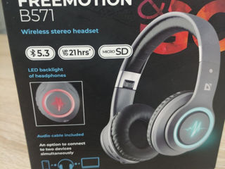 Наушники Defender FreeMotion B571 Серый Беспроводные фото 0