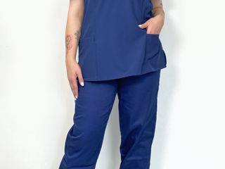 Pantaloni medicali Care - albastru inchis / CARE Медицинские брюки - Темно-синий