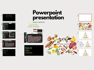 Voi crea o prezentare powerpoint modernă cu orice tema