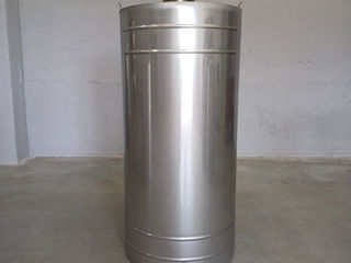 Butoi de vin inox 108 l TechnoWorker / Achitare 6-12 rate / Livrare / Garantie 2 ani foto 2