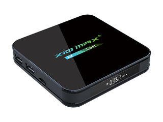 Мощная Smart TV приставка X10 Max Plus с функцией Miracast и возможностью голосового управления foto 1