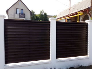 Gard modern tip jaluzea. foto 7