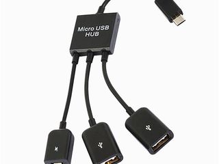 Micro USB - HUB 3in1 foto 2