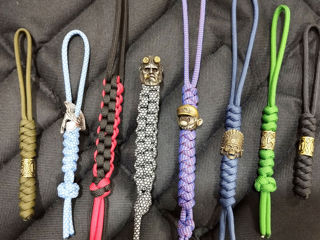 Lanyard beads for knives, flashlights, keys, EDC, etc... foto 7