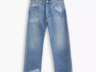 Levis Premium 551z Straight Crop Jeans A09270019 Blue Men Size w30 l30