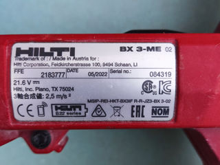 HILTI BX3 Pistol de bătut cuie foto 3