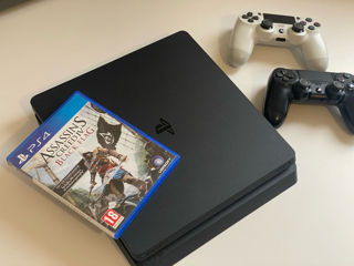 Playstation 4 Slim + 2 геймпада