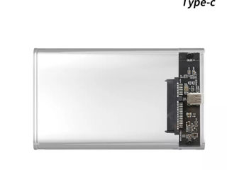 Внешний бокс корпус для жесткого диска или HDD SSD 2.5 type-c 3.0 foto 2