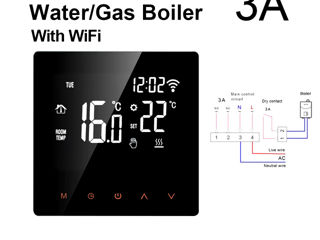 Avatto Tuya WiFi Smart Thermostat Water/Gas Boiler foto 2