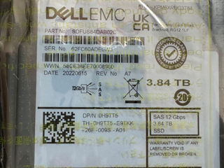Solid State Drive Dell EMC , SSD , SAS 12, GBPS , 3.84 TB foto 3