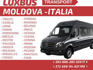 Transport pasageri moldova-italia  foto 3