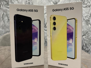 Samsung Galaxy A55 5G Black & Yellow 8/256Gb Sigilate!